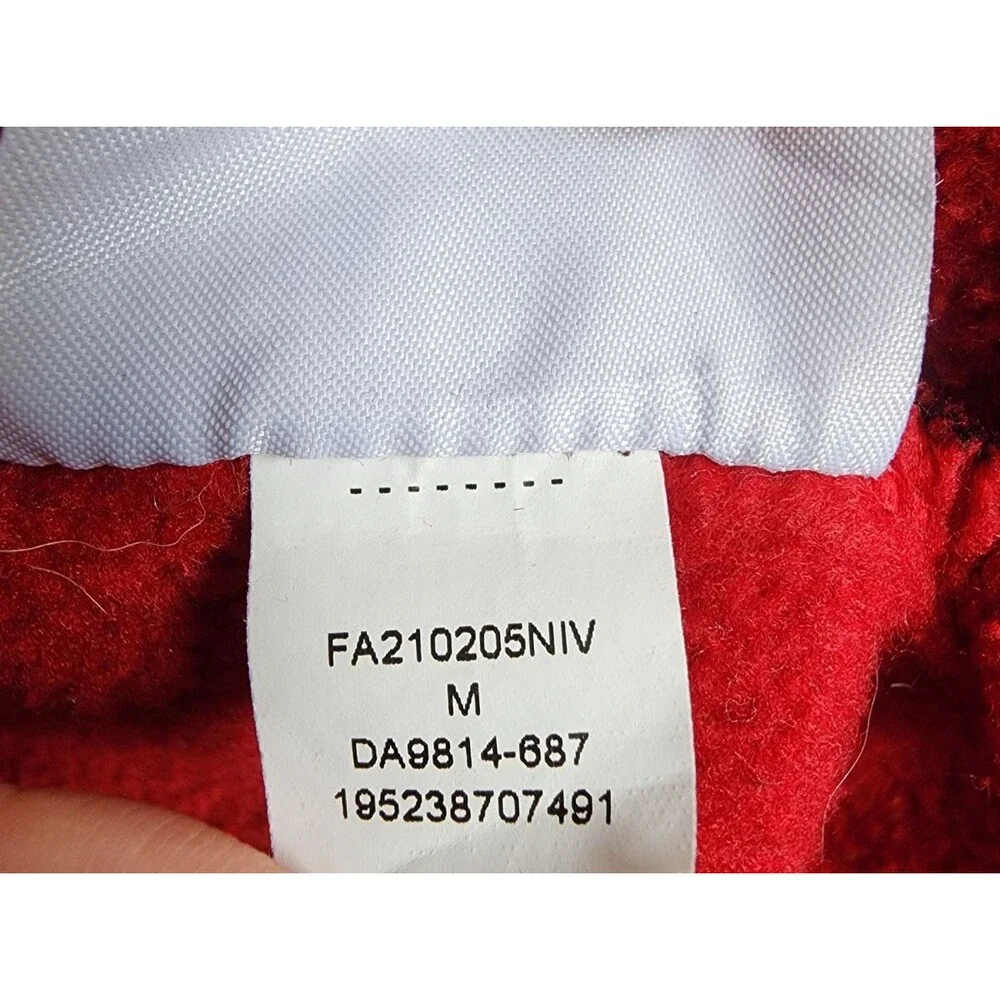 JORDAN Hoodie Pullover Size Medium Red/Black